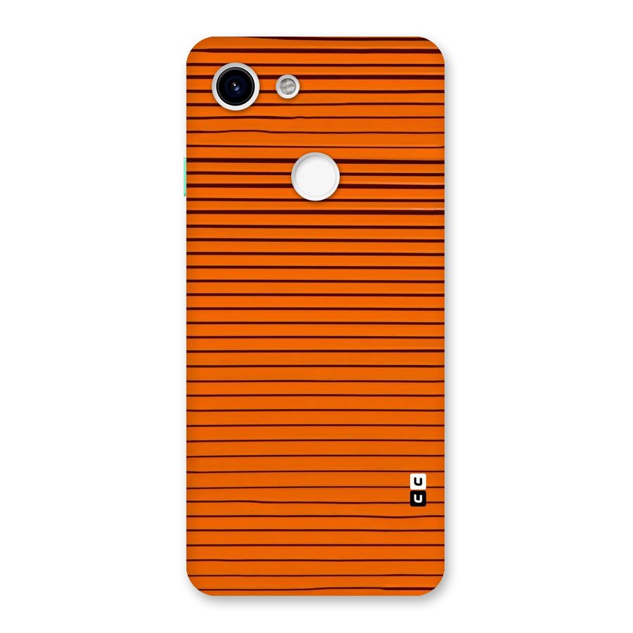Trippy Stripes Back Case for Google Pixel 3