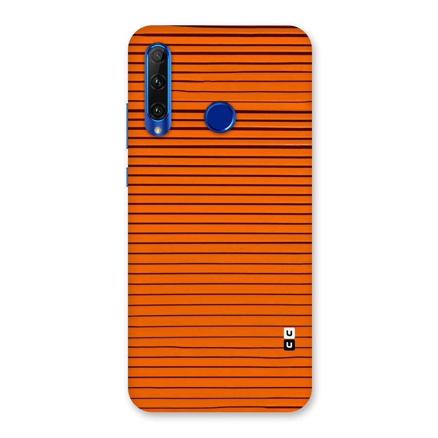Trippy Stripes Back Case for Honor 20i