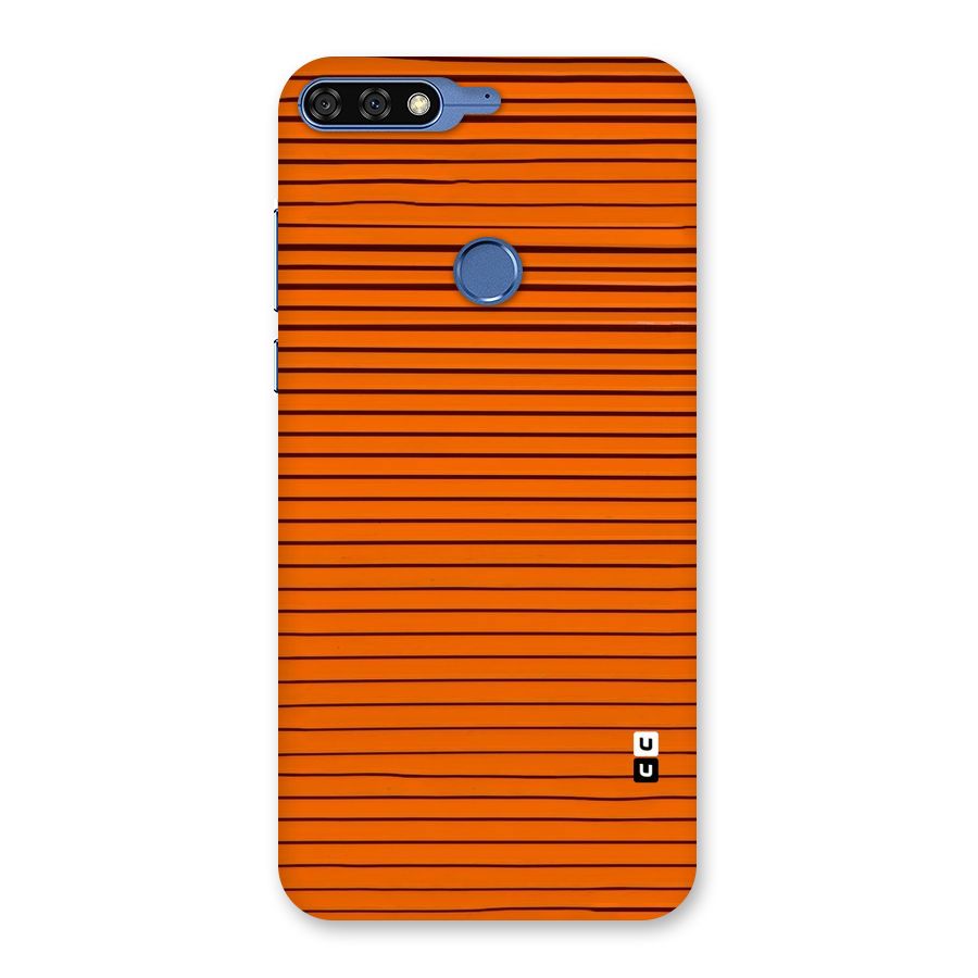 Trippy Stripes Back Case for Honor 7C