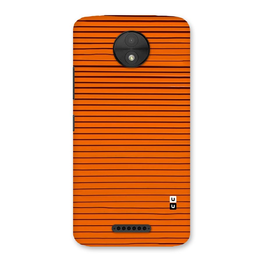 Trippy Stripes Back Case for Moto C