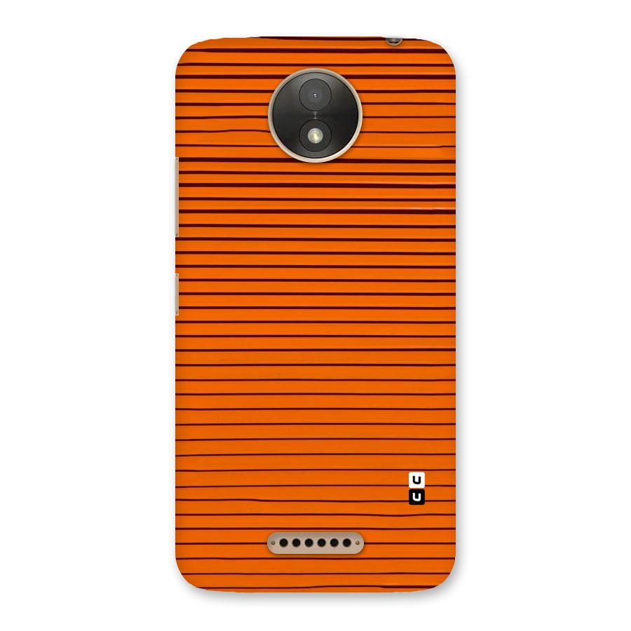 Trippy Stripes Back Case for Moto C Plus