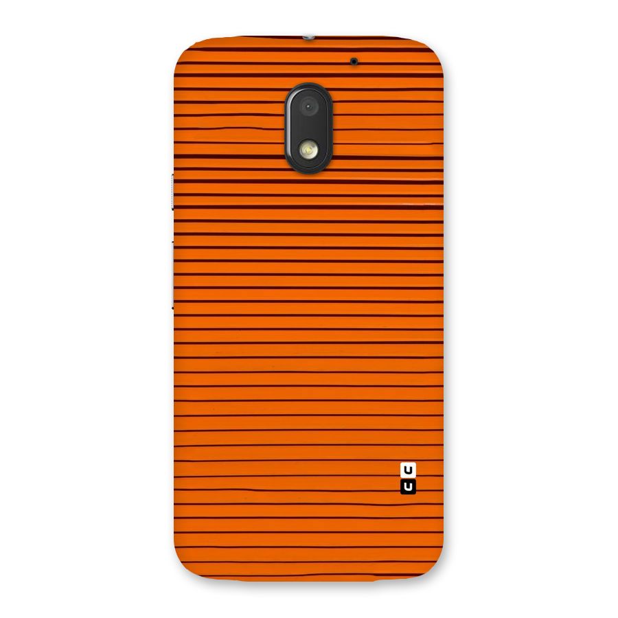 Trippy Stripes Back Case for Moto E3 Power