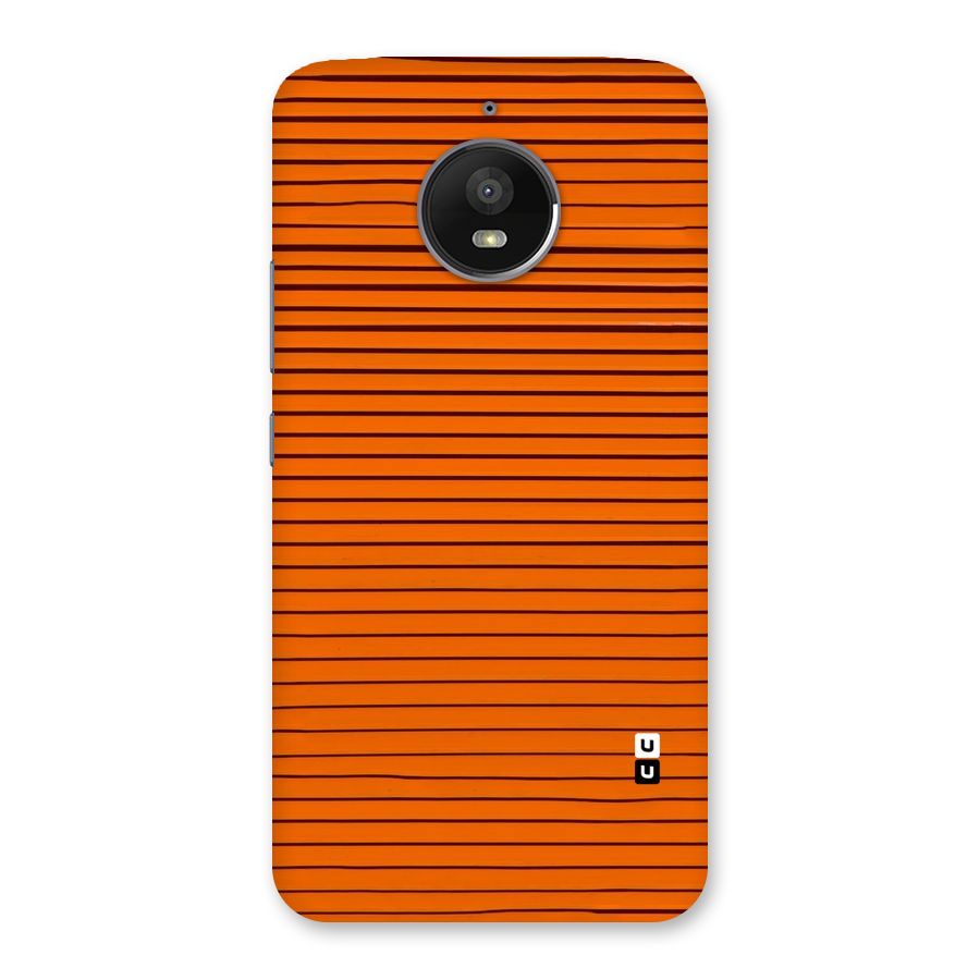 Trippy Stripes Back Case for Moto E4 Plus