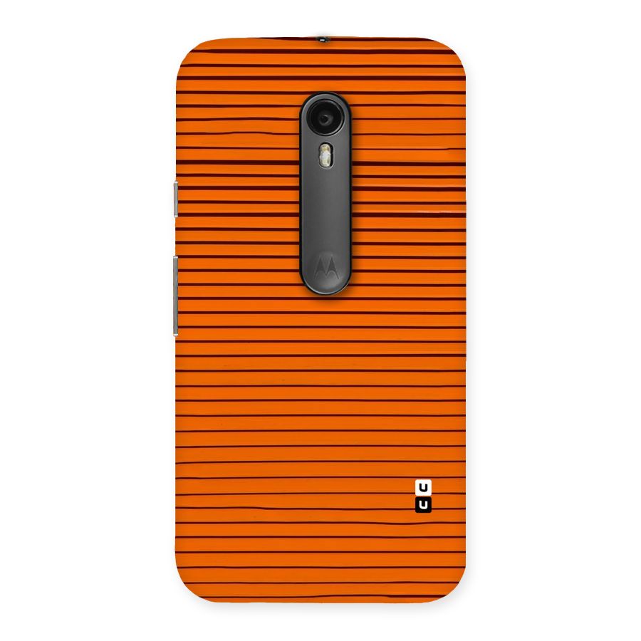 Trippy Stripes Back Case for Moto G3