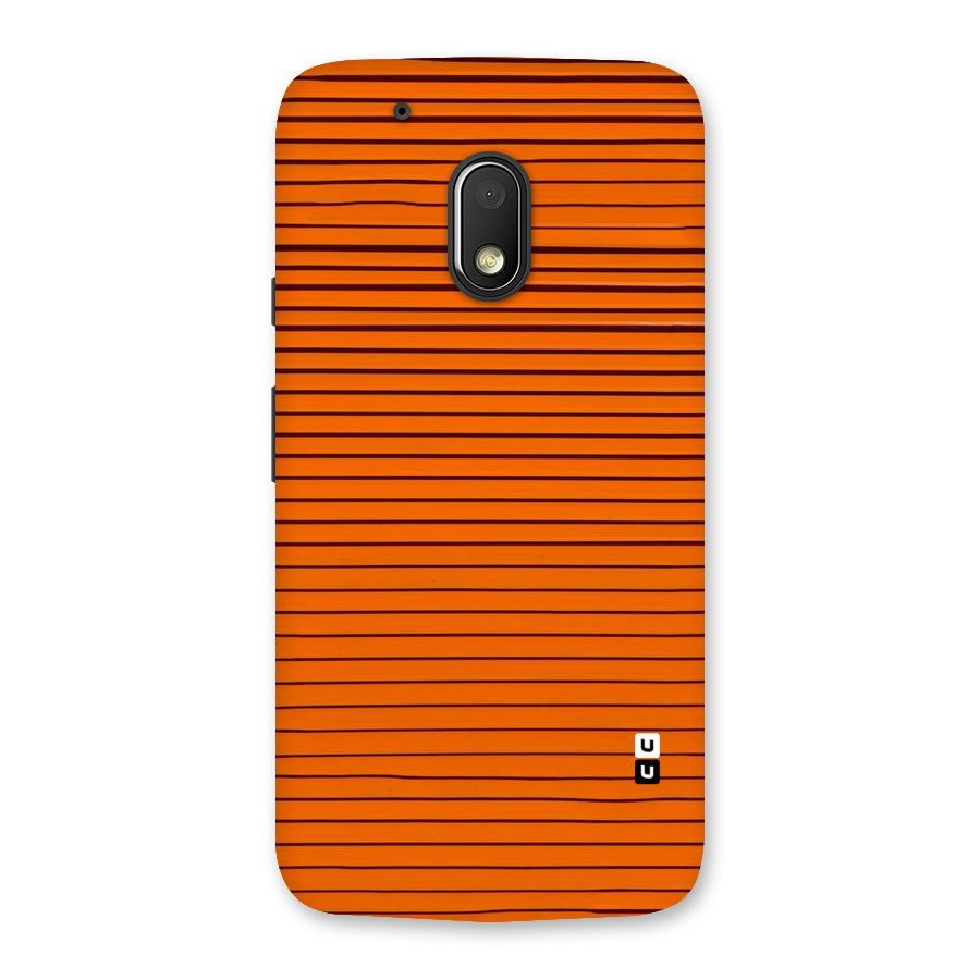 Trippy Stripes Back Case for Moto G4 Play
