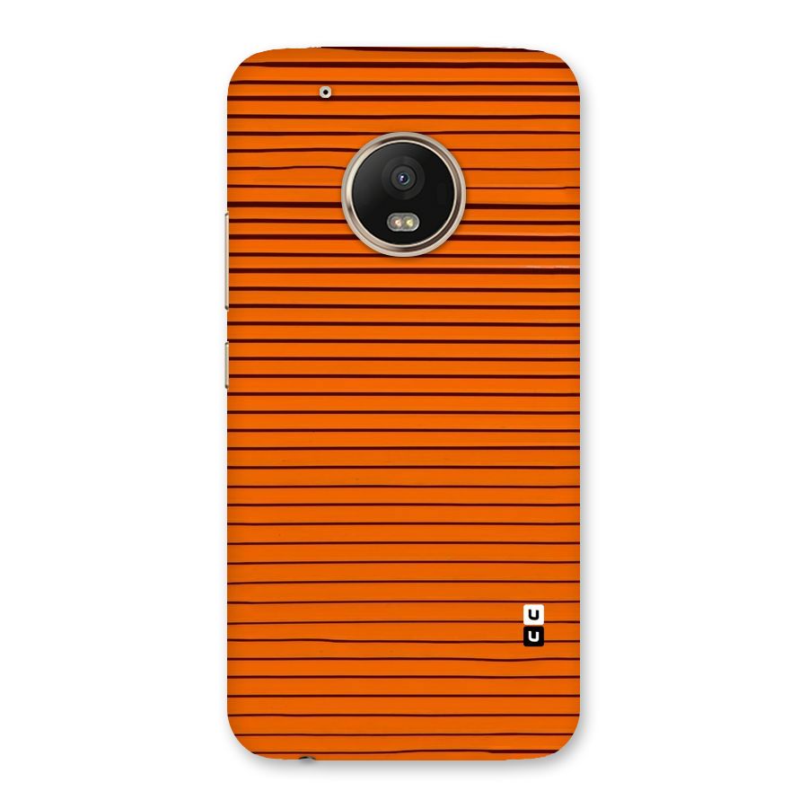 Trippy Stripes Back Case for Moto G5 Plus
