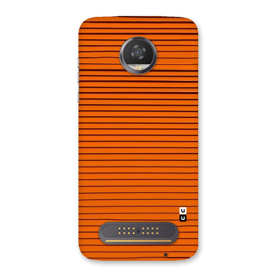 Trippy Stripes Back Case for Moto Z2 Play