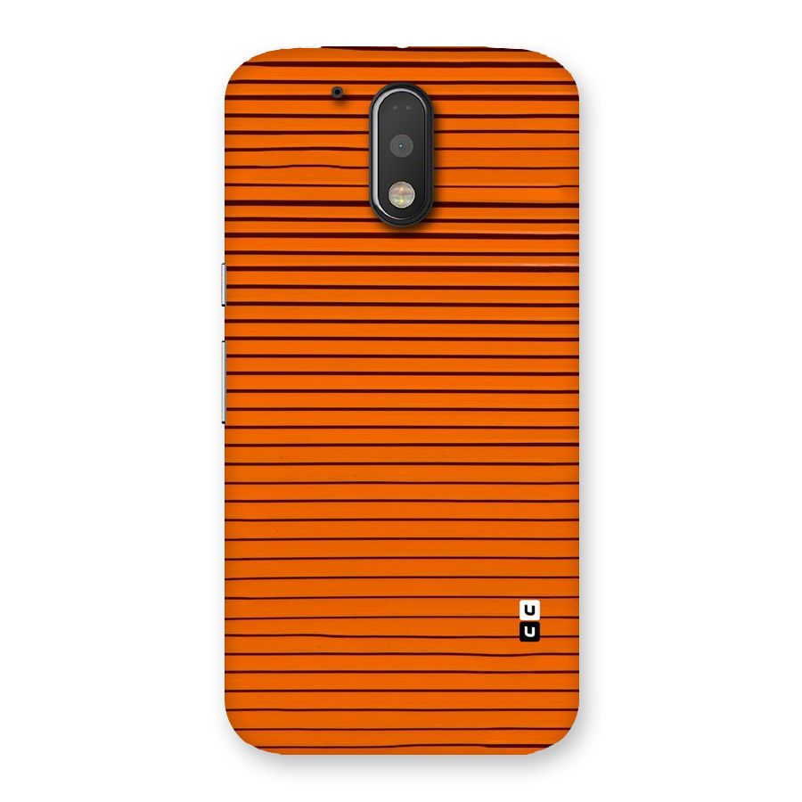 Trippy Stripes Back Case for Motorola Moto G4