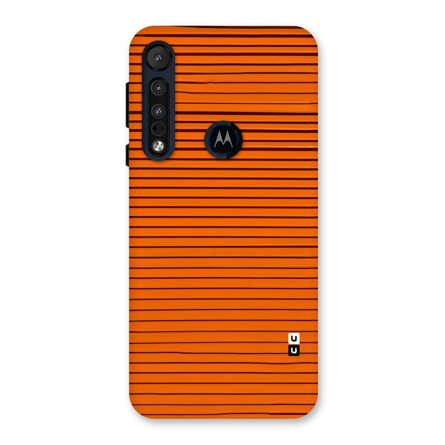 Trippy Stripes Back Case for Motorola One Macro