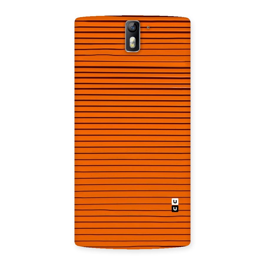 Trippy Stripes Back Case for One Plus One