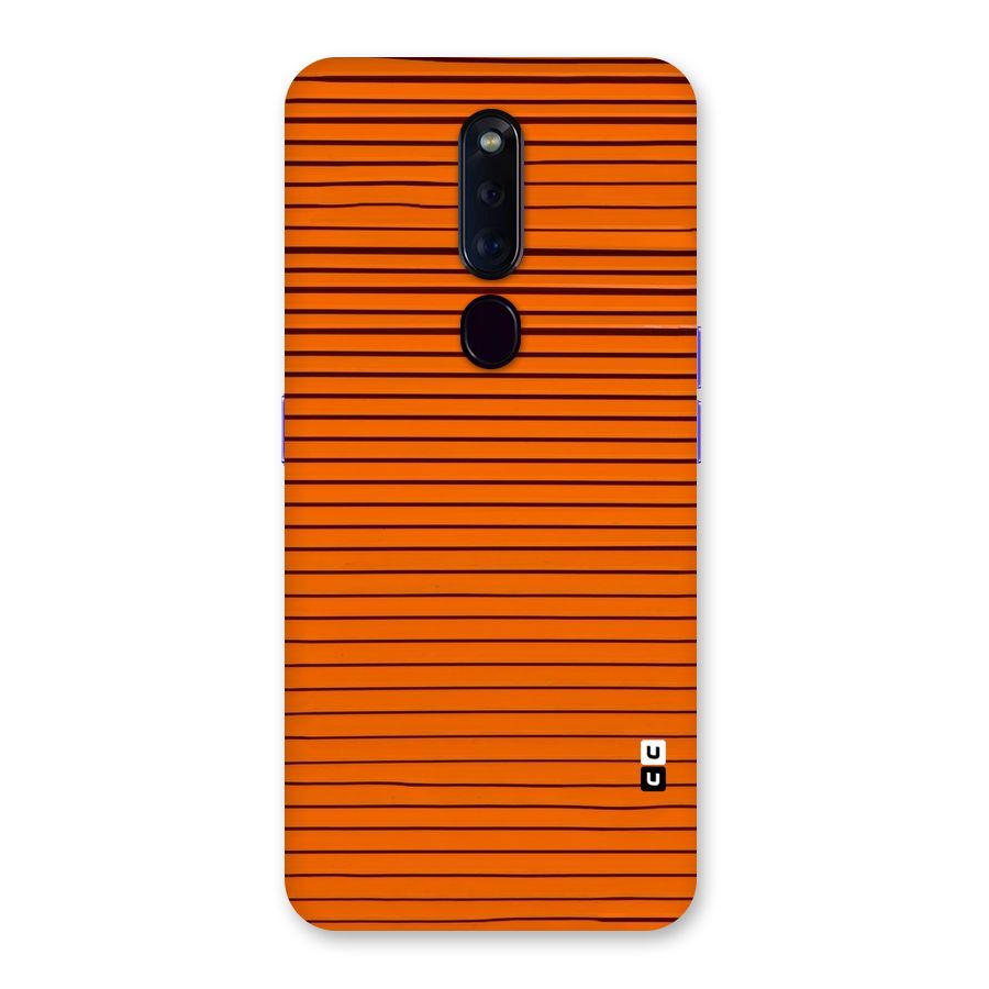 Trippy Stripes Back Case for Oppo F11 Pro