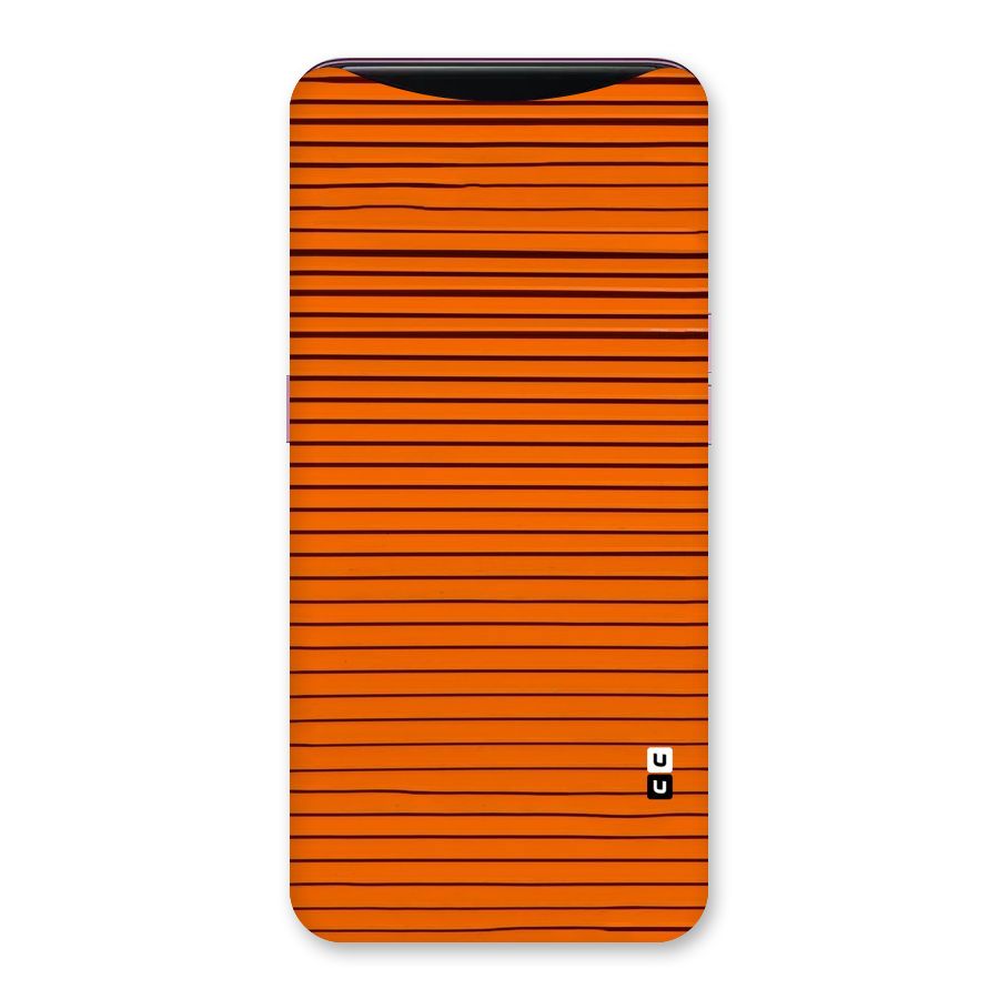 Trippy Stripes Back Case for Oppo Find X