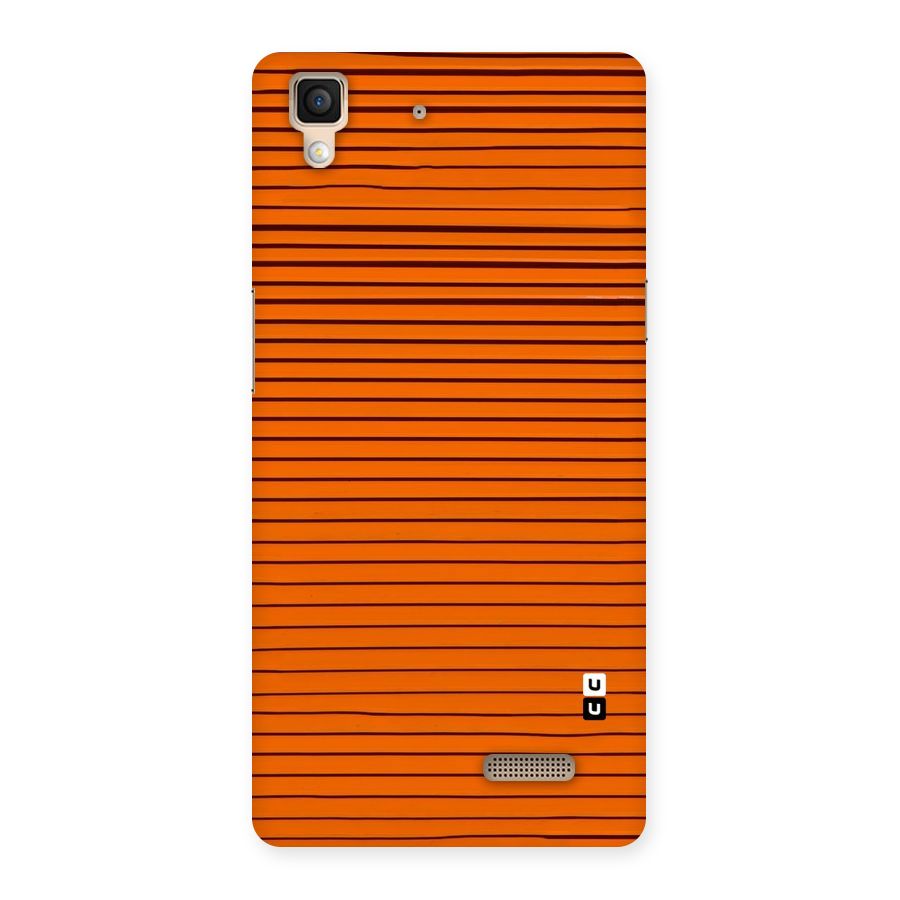 Trippy Stripes Back Case for Oppo R7
