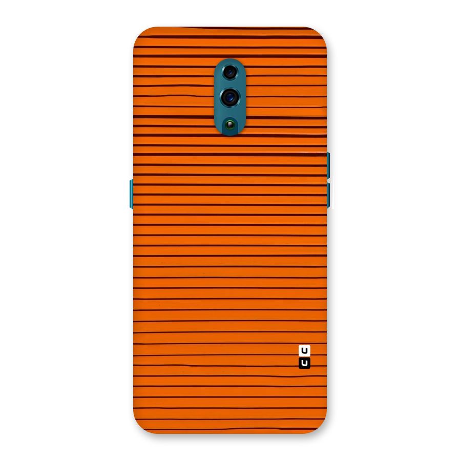 Trippy Stripes Back Case for Oppo Reno