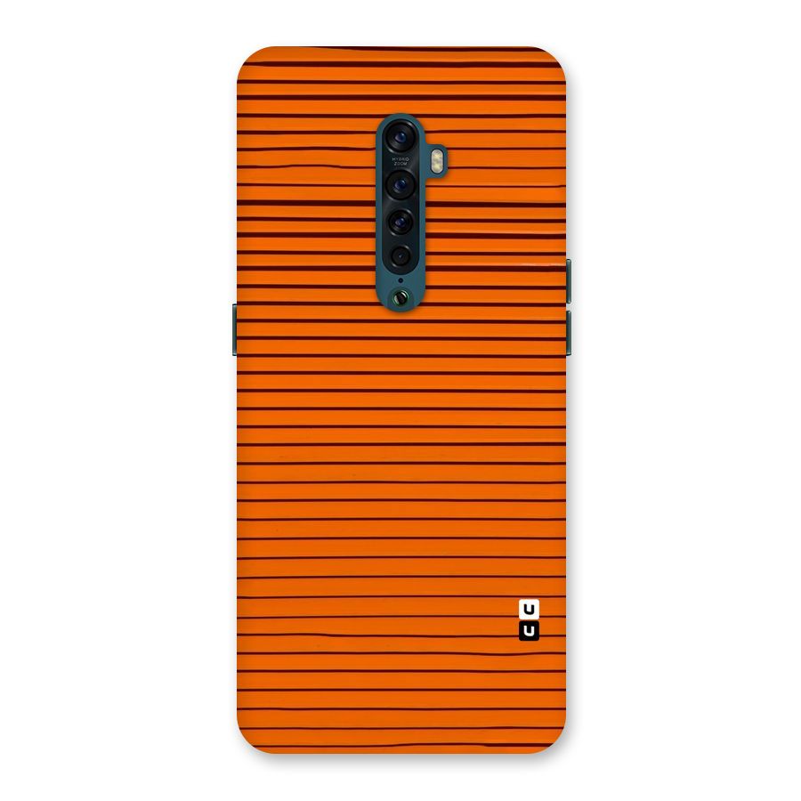 Trippy Stripes Back Case for Oppo Reno2