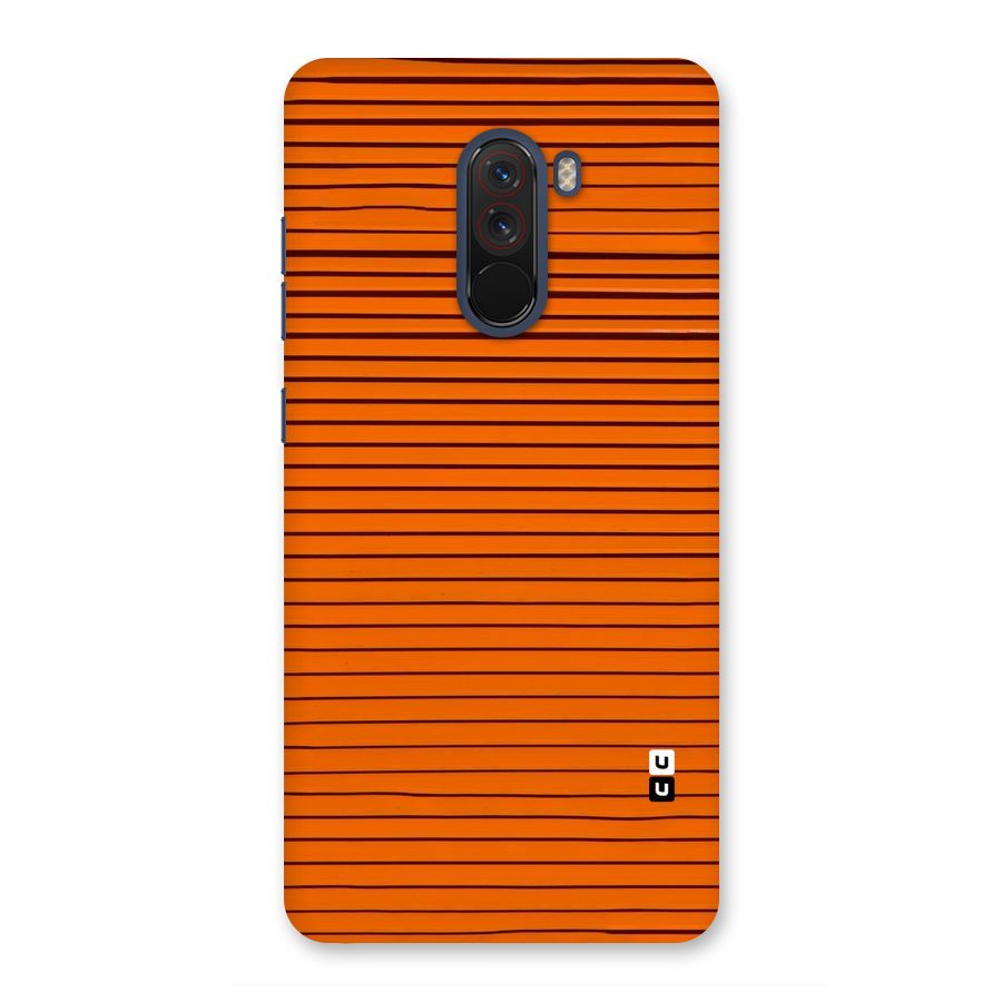Trippy Stripes Back Case for Poco F1