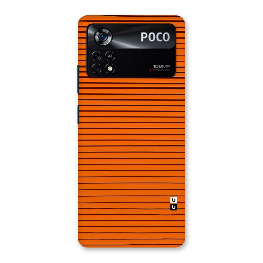 Trippy Stripes Back Case for Poco X4 Pro 5G