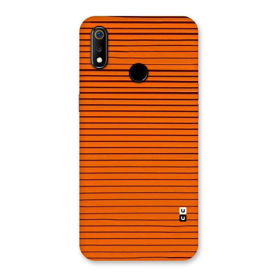 Trippy Stripes Back Case for Realme 3