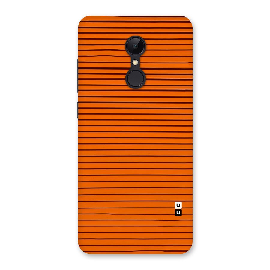 Trippy Stripes Back Case for Redmi 5