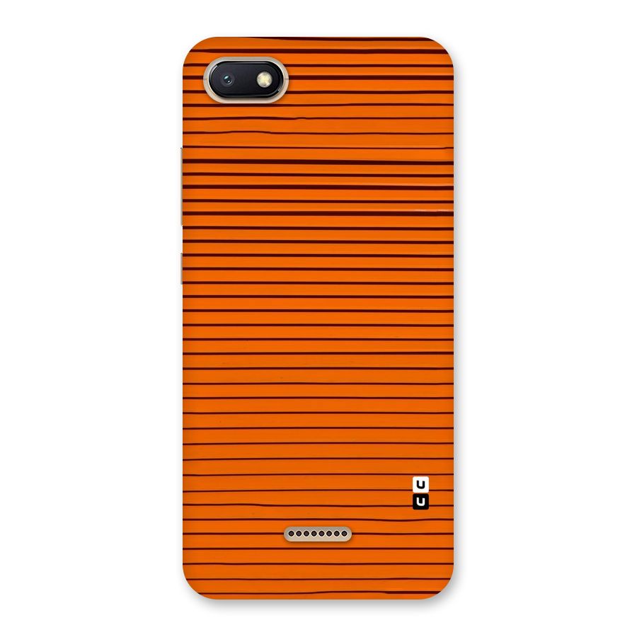 Trippy Stripes Back Case for Redmi 6A