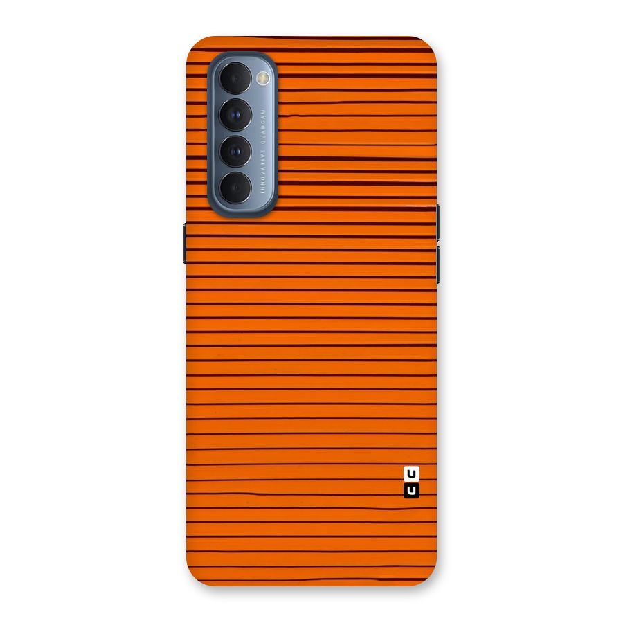 Trippy Stripes Back Case for Reno4 Pro