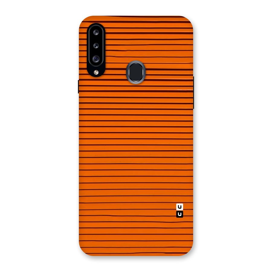 Trippy Stripes Back Case for Samsung Galaxy A20s