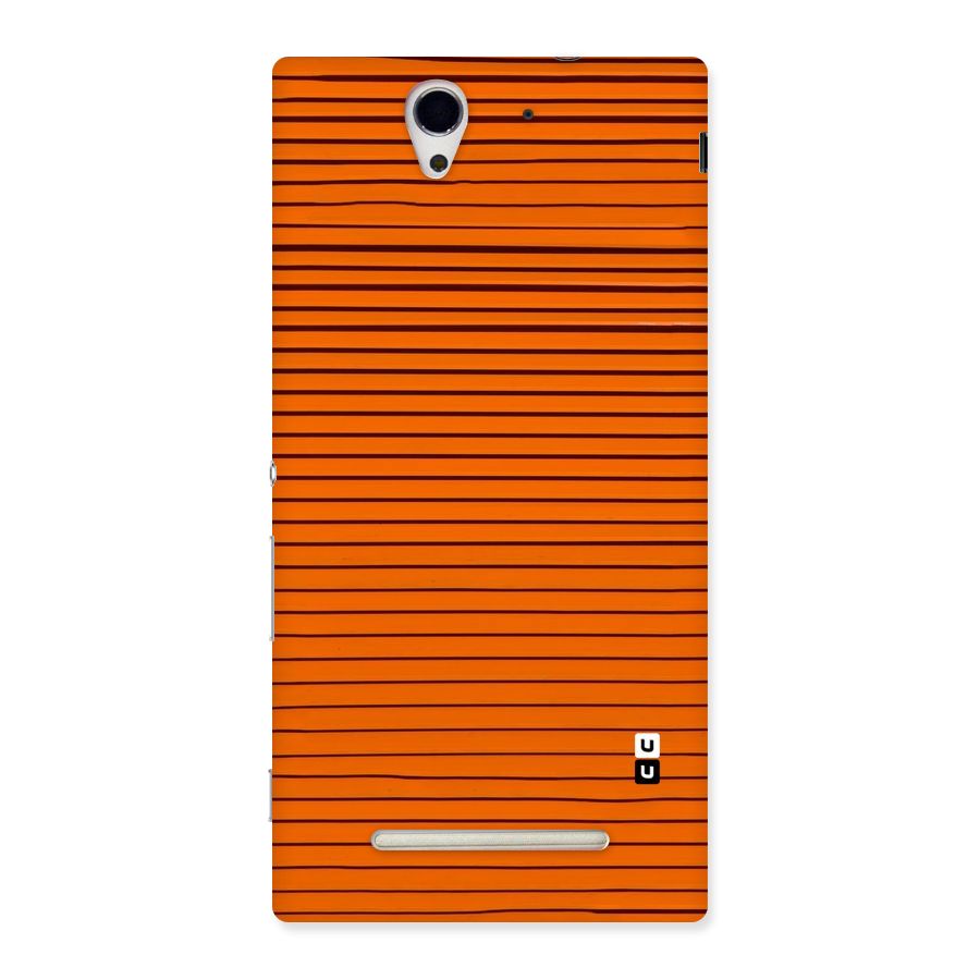 Trippy Stripes Back Case for Sony Xperia C3