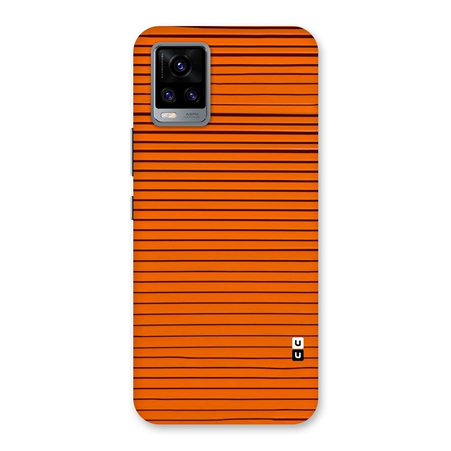 Trippy Stripes Back Case for Vivo V20