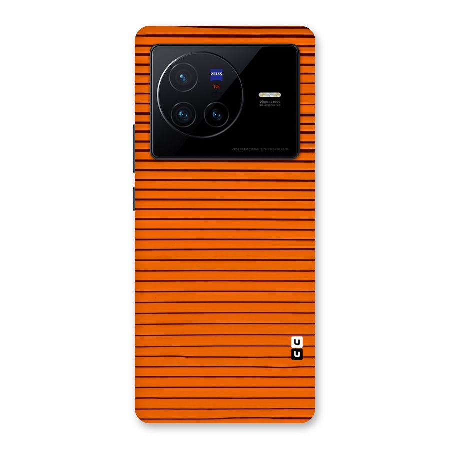 Trippy Stripes Back Case for Vivo X80