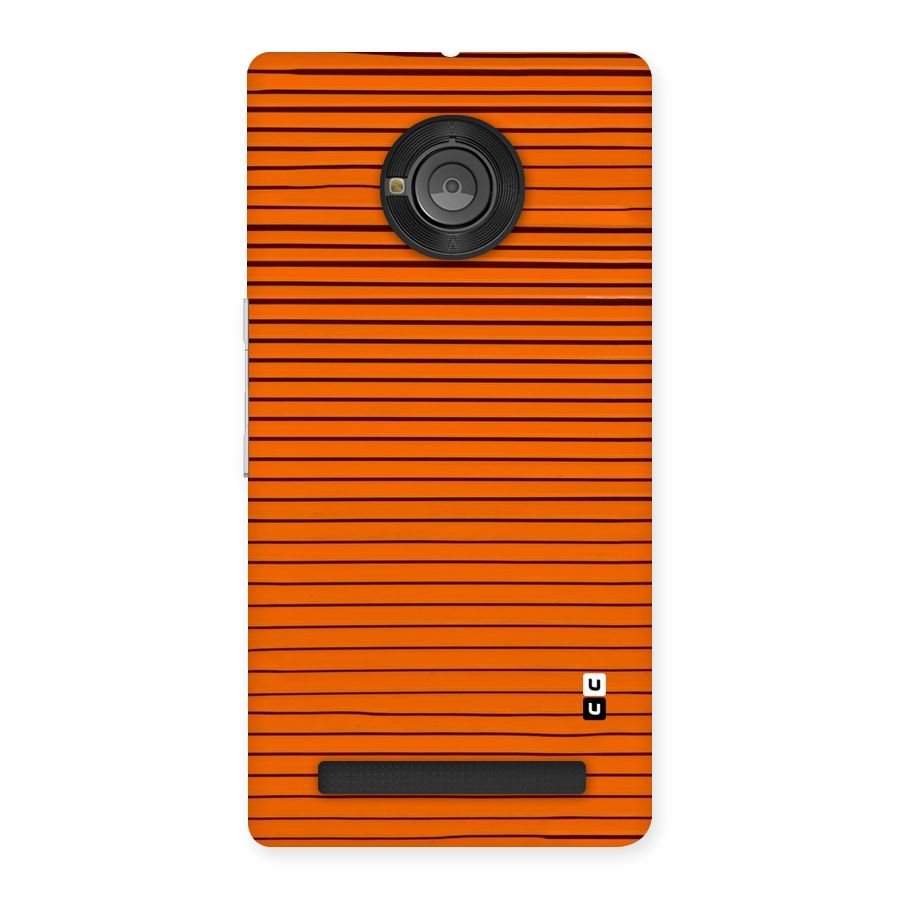 Trippy Stripes Back Case for Yu Yuphoria