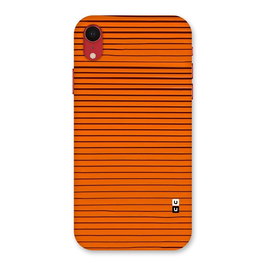 Trippy Stripes Back Case for iPhone XR