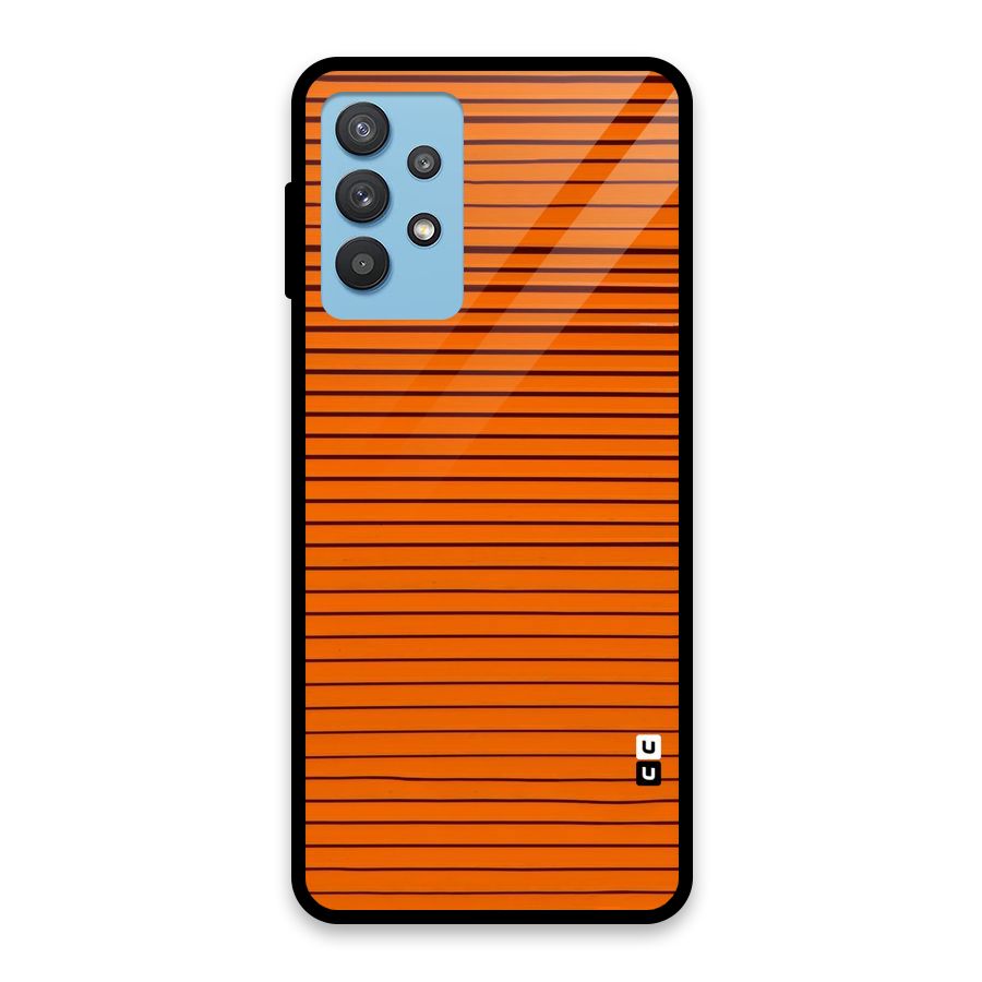 Trippy Stripes Glass Back Case for Galaxy M32 5G