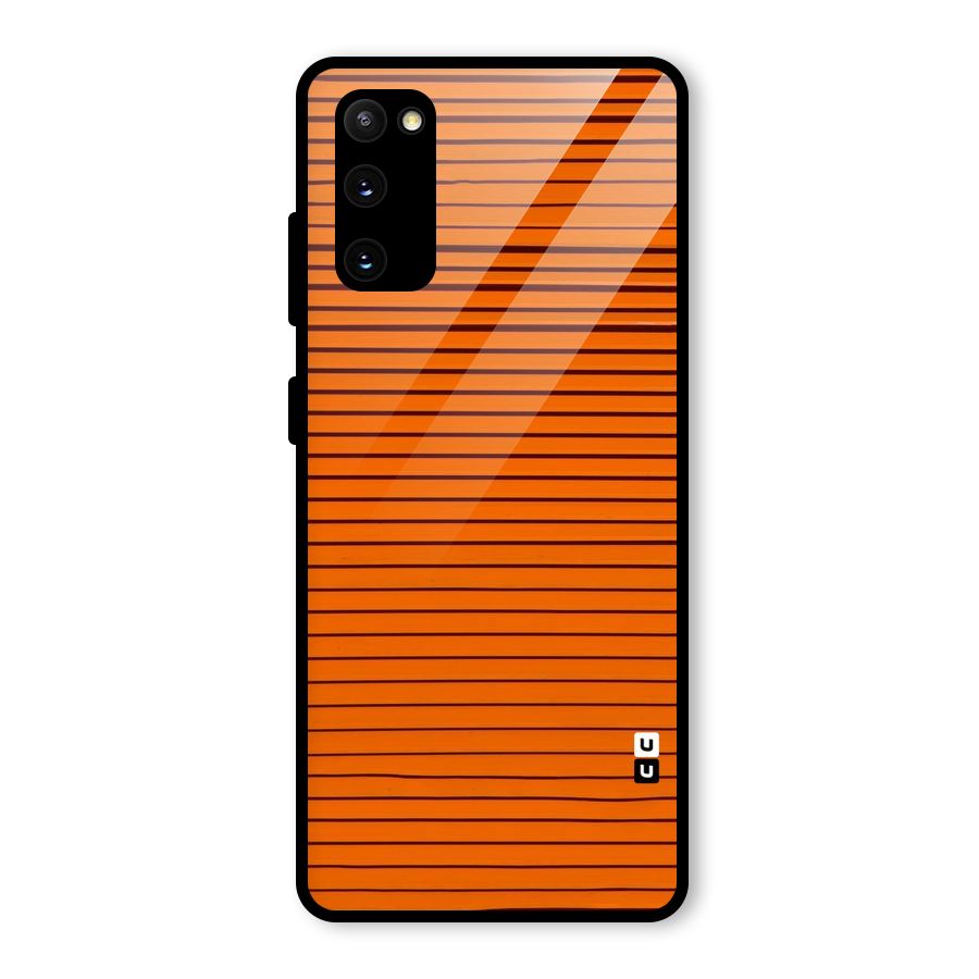 Trippy Stripes Glass Back Case for Galaxy S20 FE 5G
