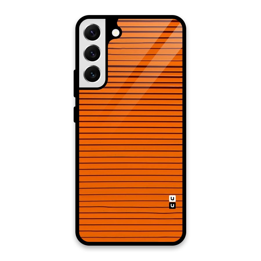 Trippy Stripes Glass Back Case for Galaxy S22 Plus 5G