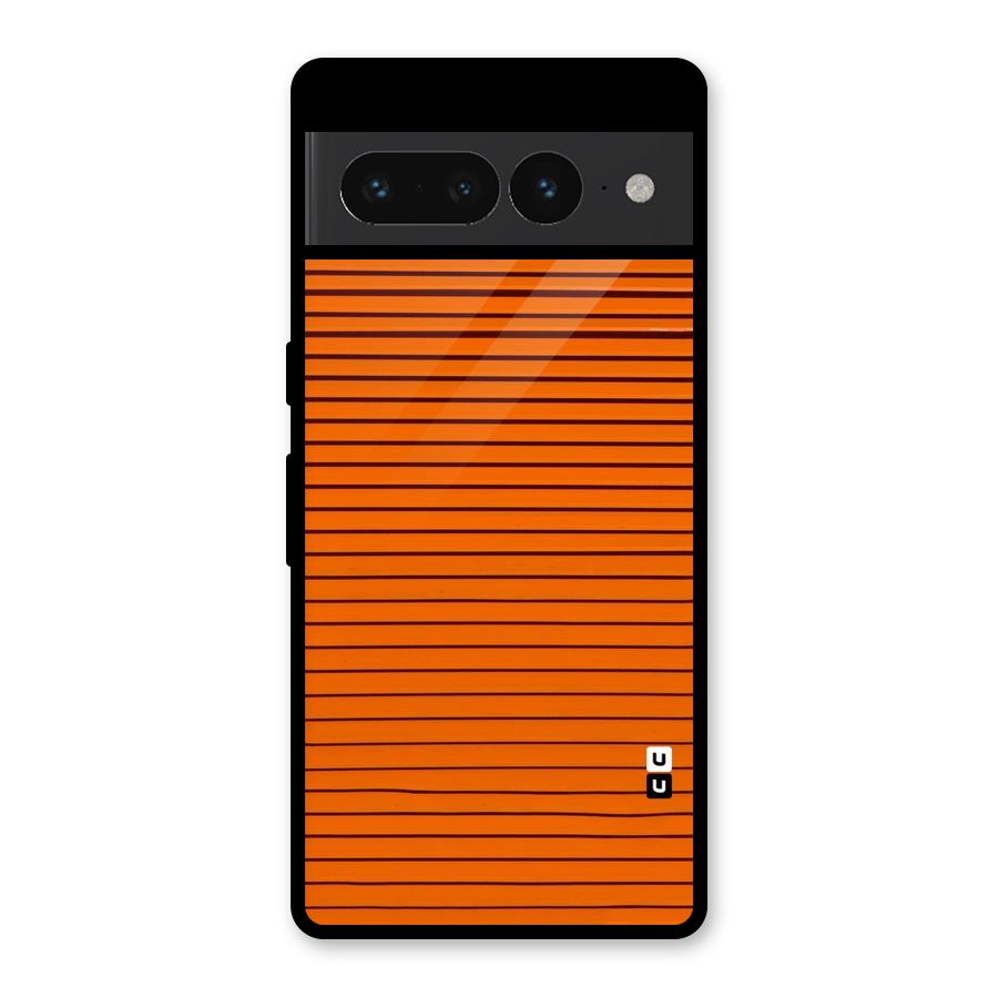 Trippy Stripes Glass Back Case for Google Pixel 7 Pro