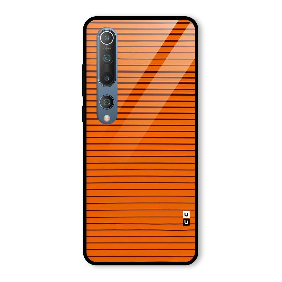 Trippy Stripes Glass Back Case for Mi 10