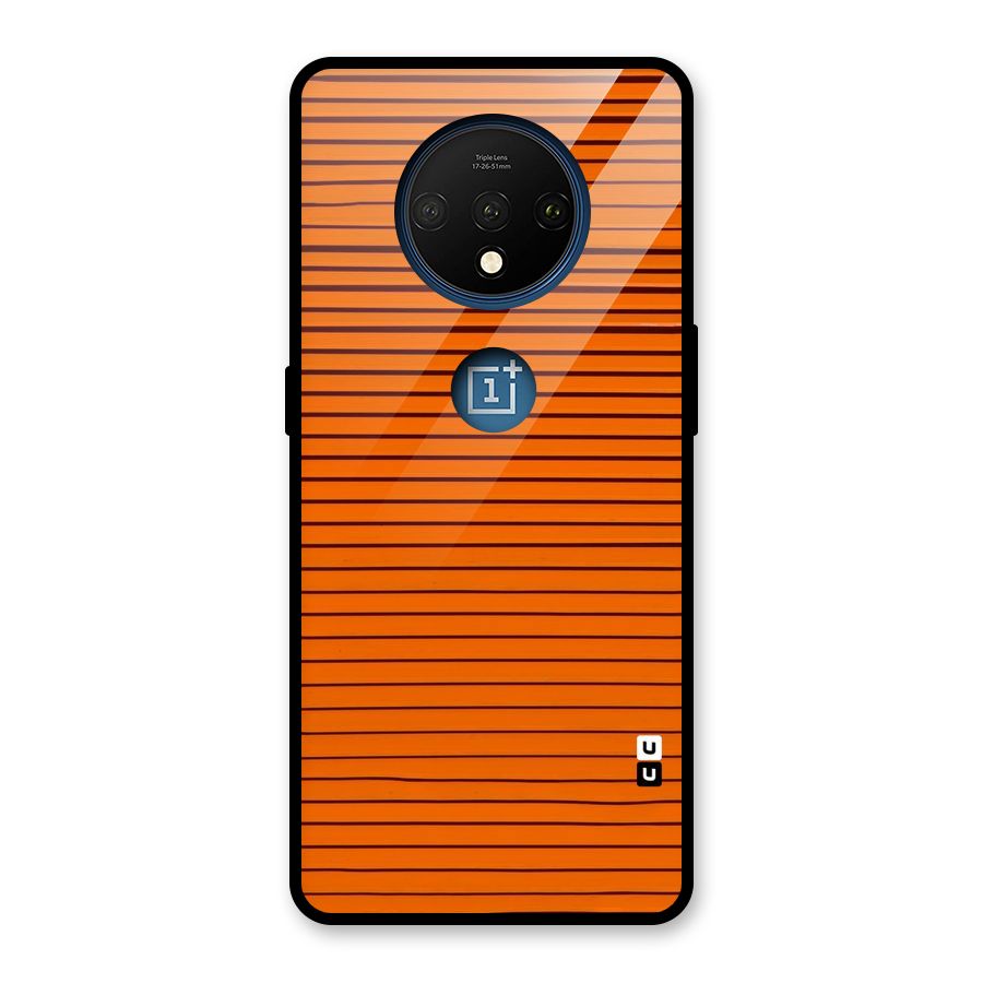 Trippy Stripes Glass Back Case for OnePlus 7T