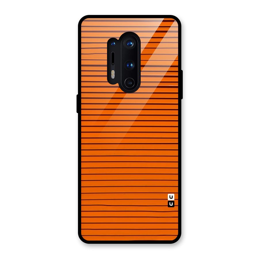 Trippy Stripes Glass Back Case for OnePlus 8 Pro