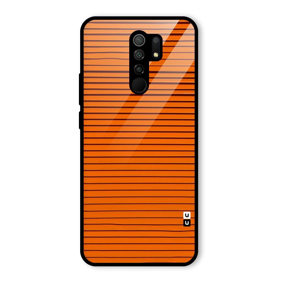 Trippy Stripes Glass Back Case for Poco M2