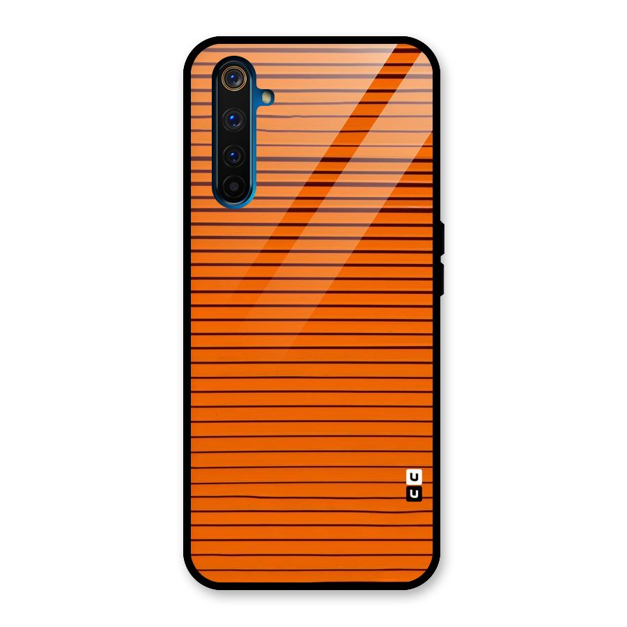 Trippy Stripes Glass Back Case for Realme 6 Pro