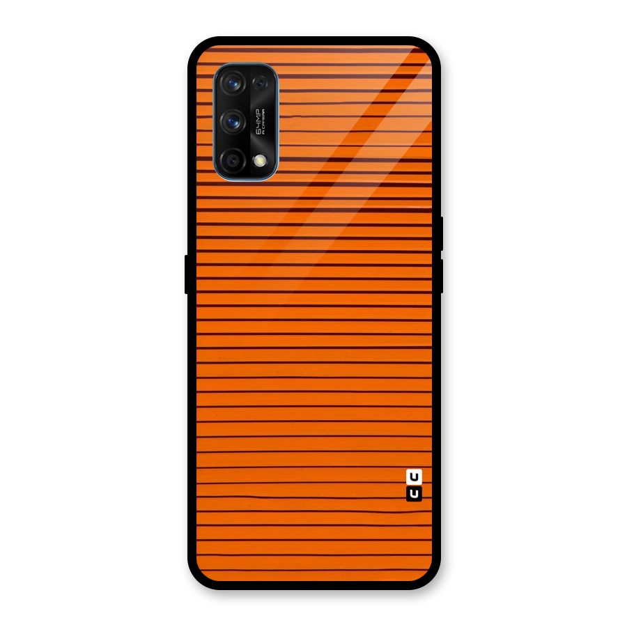 Trippy Stripes Glass Back Case for Realme 7 Pro