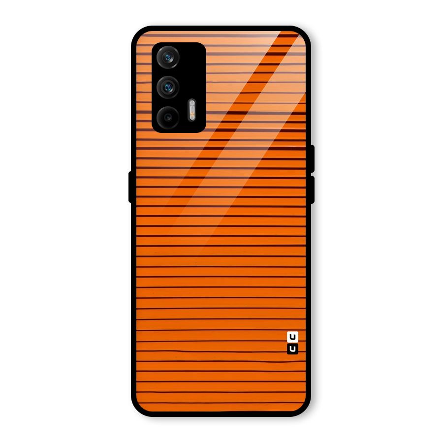 Trippy Stripes Glass Back Case for Realme GT 5G