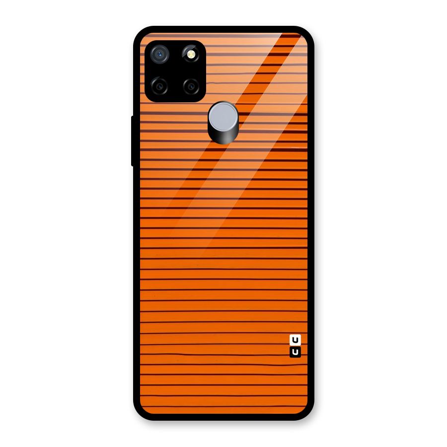 Trippy Stripes Glass Back Case for Realme Narzo 20
