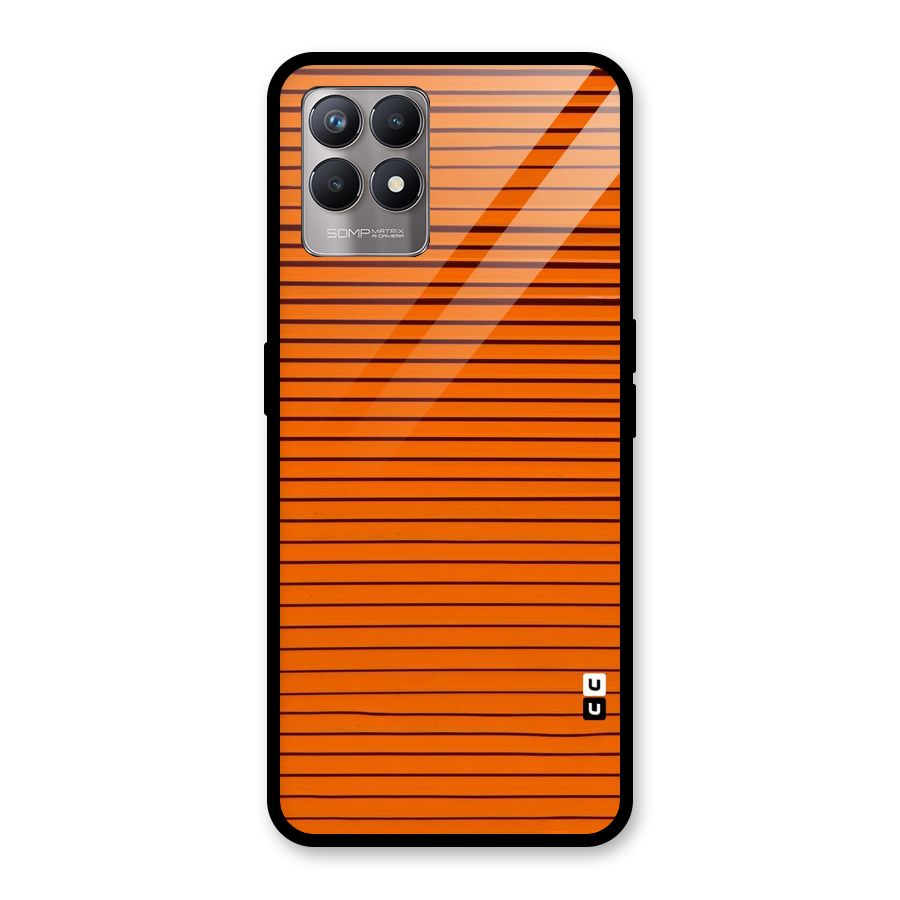 Trippy Stripes Glass Back Case for Realme Narzo 50