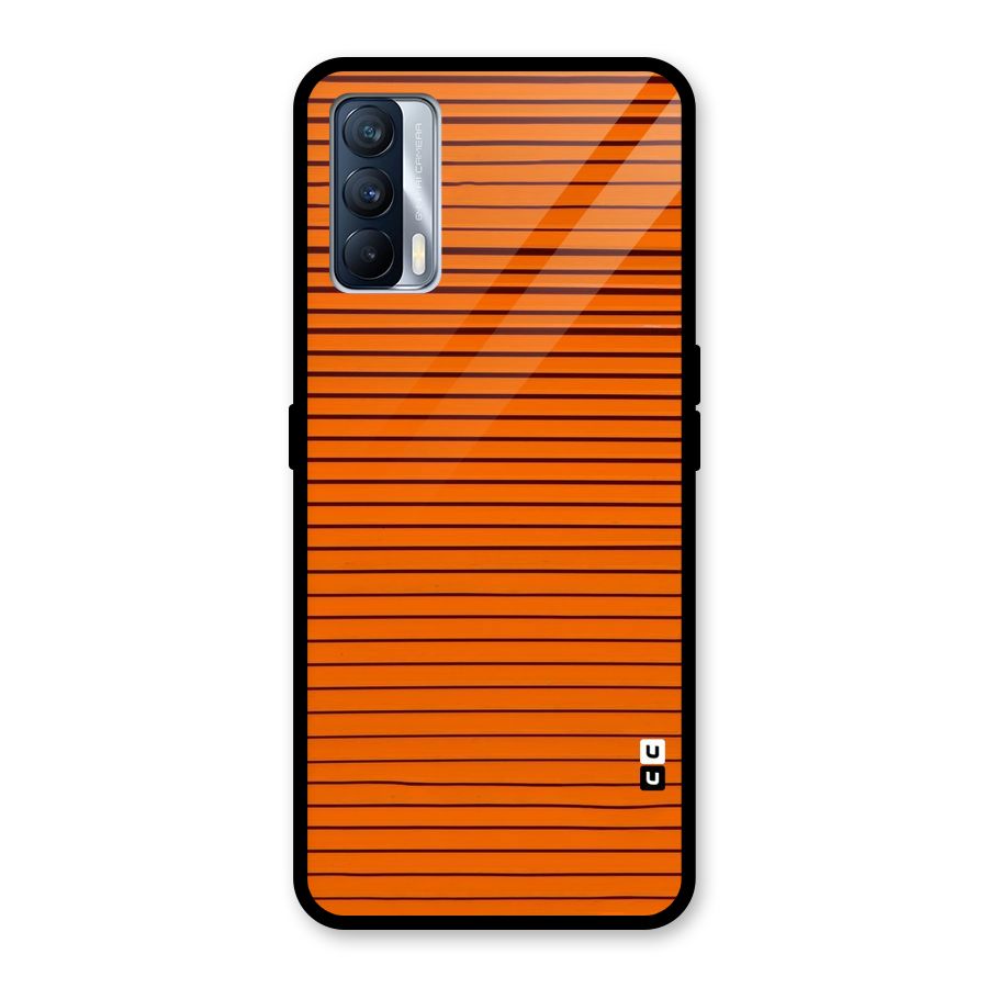 Trippy Stripes Glass Back Case for Realme X7
