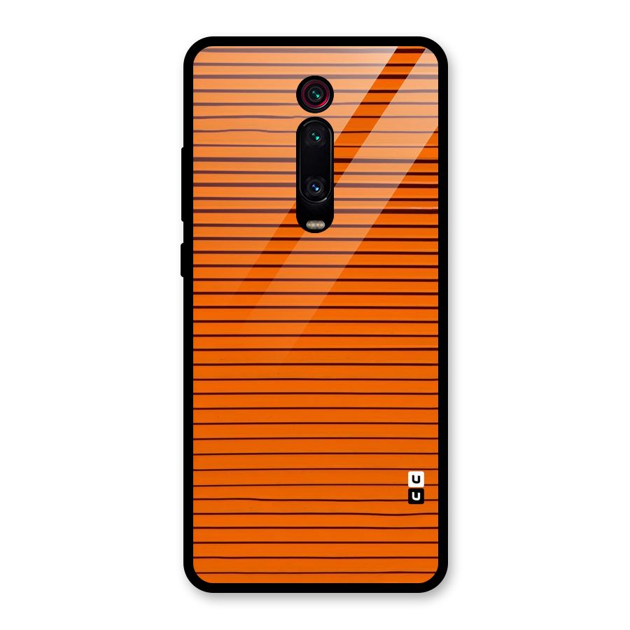 Trippy Stripes Glass Back Case for Redmi K20 Pro