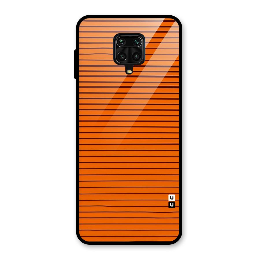 Trippy Stripes Glass Back Case for Redmi Note 10 Lite