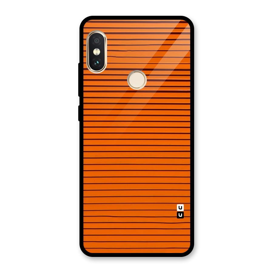 Trippy Stripes Glass Back Case for Redmi Note 5 Pro