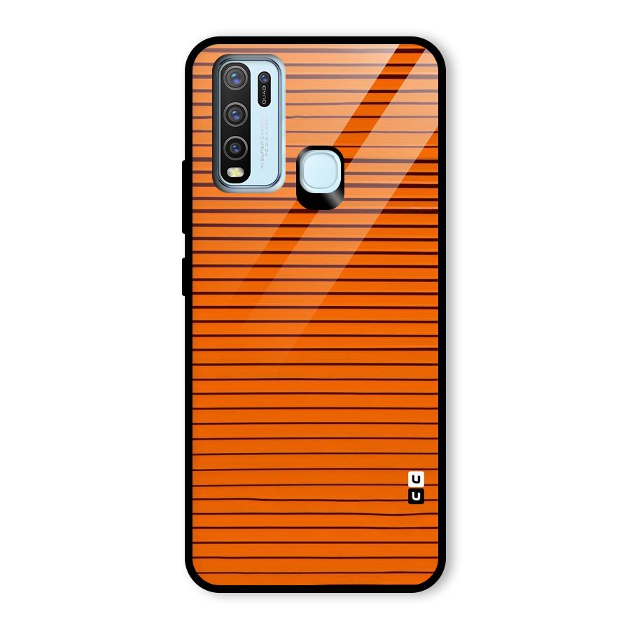 Trippy Stripes Glass Back Case for Vivo Y50