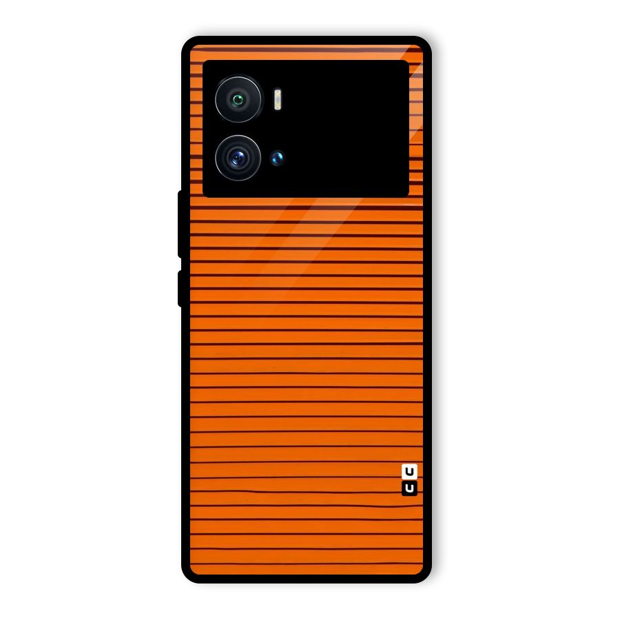 Trippy Stripes Glass Back Case for Vivo iQOO 9 Pro